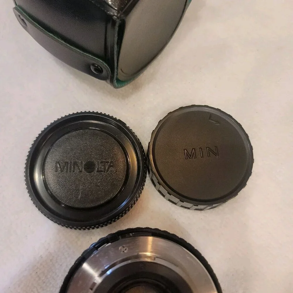 Minolta Focal MC 2X Converter Lens M1 With Case Made In Japan
